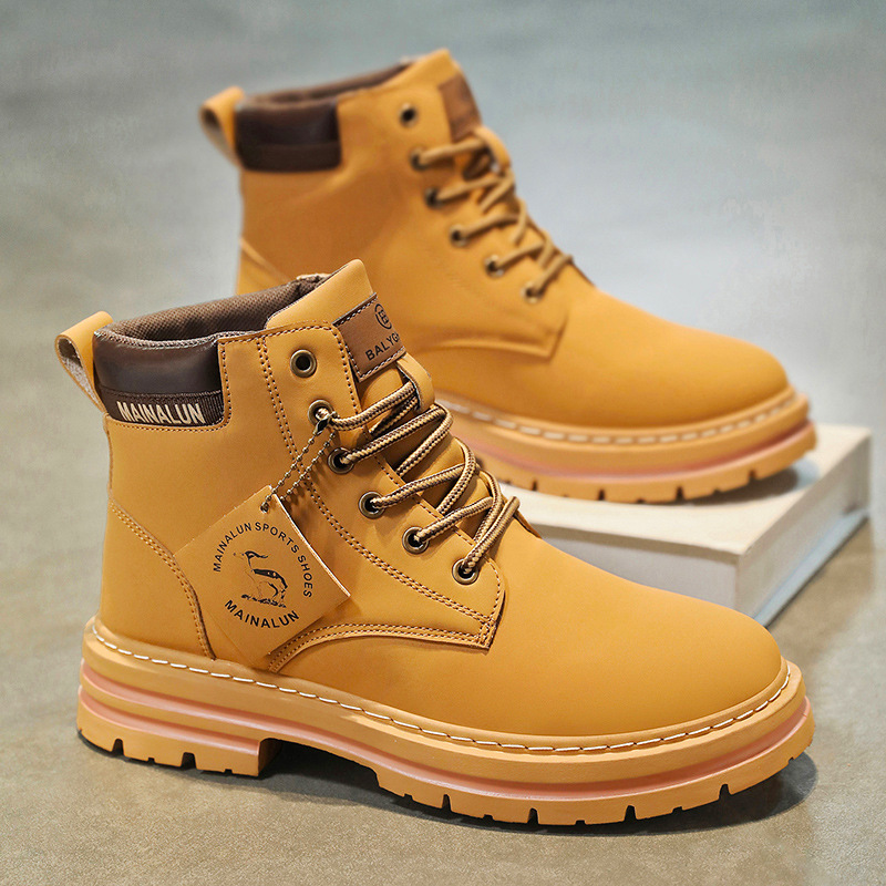 Guipure Lace Panel - Stivali alti classici da uomo Stivali
