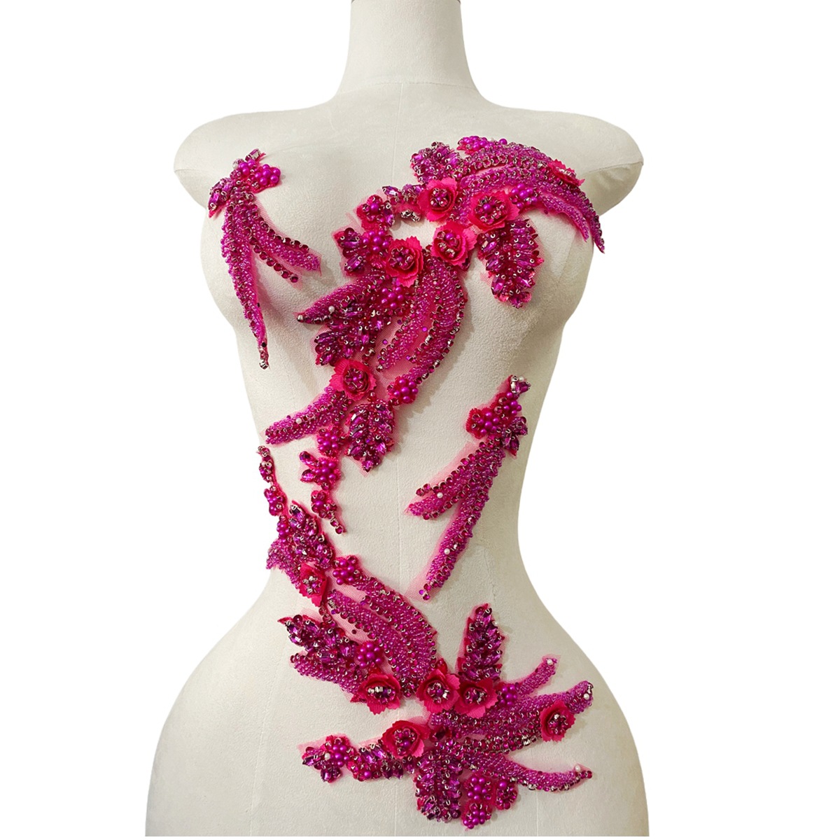 Set di 4 Pezzi di Applicazioni - Sew On Rhinestone recensione e prezzo