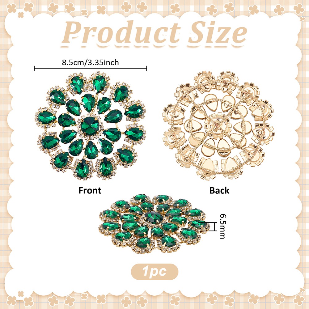 Applicazione in ottone con str - Sew On Rhinestone recensione e prezzo