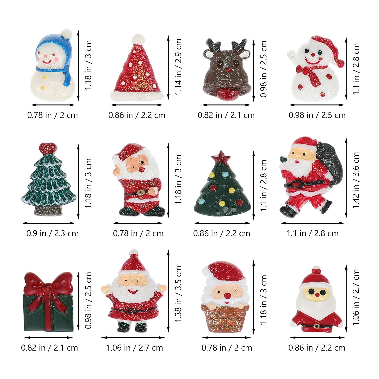 50 pezzi di ornamenti natalizi - Embellishment Crafts recensione e prezzo