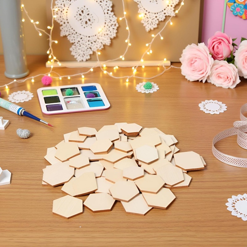 50 pezzi 4 cm pezzi esagonali  - Embellish Craft recensione e prezzo
